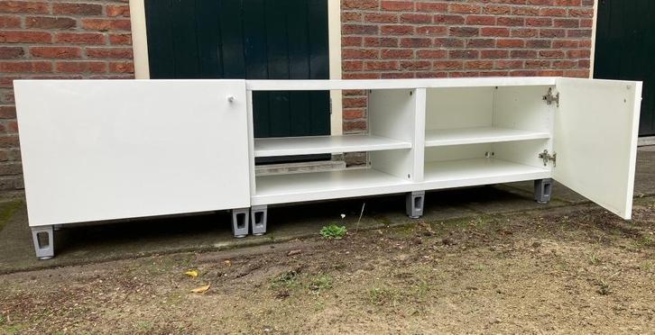 TV-meubel, Huis en Inrichting, Kasten | Televisiemeubels, Gebruikt, Minder dan 100 cm, 150 tot 200 cm, 25 tot 50 cm, Overige houtsoorten