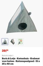 Tentje voor katje of kitten, Ophalen