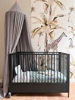 Stapelgoed Ledikant Loft - Antraciet met Matras, Ophalen, Zo goed als nieuw, Ledikant