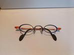 Theo Titanium Bril - Uniek Design, Overige merken, Oranje, Ophalen of Verzenden, Zo goed als nieuw