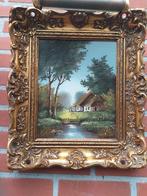 Antieke landschap schilderij olieverf Bruinsma, Antiek en Kunst, Kunst | Schilderijen | Klassiek, Ophalen