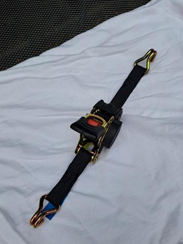 Spanband met ratel lengte 3 meter z.g.a.n.  beschikbaar voor biedingen