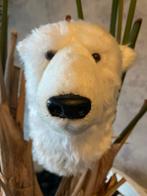 Kerst IJsbeer Hoofd Hanger Pluche Decoratie, Ophalen of Verzenden, Nieuw