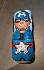 Captain America Blikken Doos Marvel, Ophalen of Verzenden, Film, Gebruiksvoorwerp