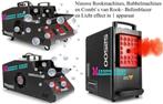 Feest, Carnaval, Rookmachine, Sneeuwmachine, Smoke machine, Rookmachine, Nieuw, Info@marbeco.nl, Kleur
