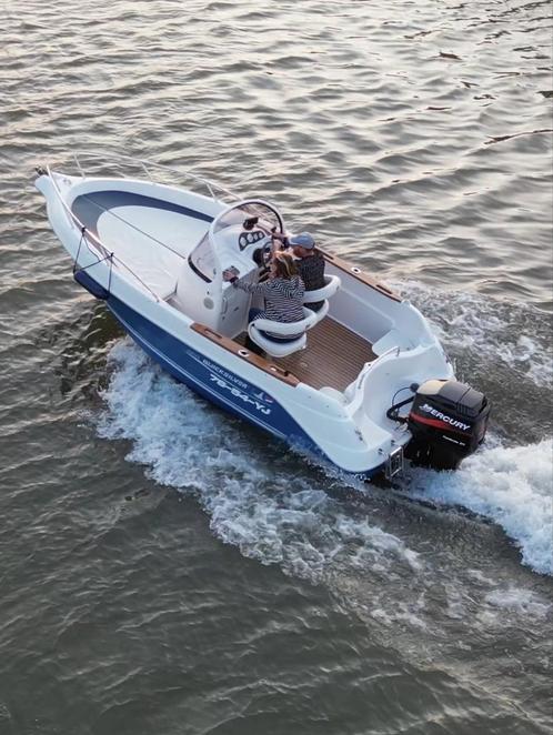 Quicksilver 550 commander, Watersport en Boten, Speedboten, Zo goed als nieuw, 3 tot 6 meter, Benzine, 70 tot 120 pk, Polyester