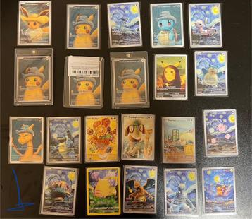 Custom Pokémon Kaarten/ inspire by Van gogh art beschikbaar voor biedingen