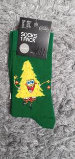 Kerstsokken sponge bob maat 39/42, Kleding | Heren, Overige kleuren, H&m, Ophalen of Verzenden, Nieuw