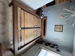 bed, Huis en Inrichting, Ophalen, Gebruikt, Bruin, Tweepersoons