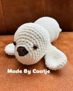 Handmade “Caatje” zeehondpup, Ophalen of Verzenden, Nieuw