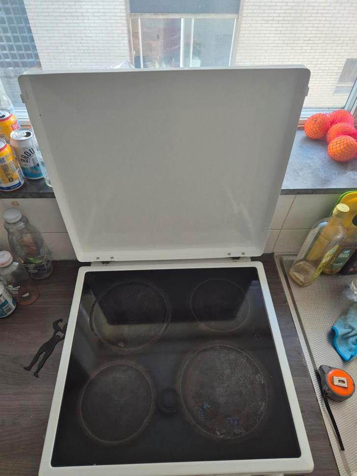 Pelgrim Keramische Kookplaat, Witgoed en Apparatuur, Kookplaten, Gebruikt, Vrijstaand, Keramisch, 4 kookzones, Ophalen