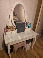 HEMNES make up tafel, Huis en Inrichting, Tafels | Kaptafels, Ophalen, Gebruikt, Glas, Minder dan 100 cm