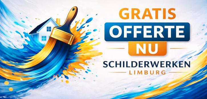 Gratis schilder offerte! Schilderwerken limburg, Diensten en Vakmensen, Schilders en Behangers, Buitenschilderwerk