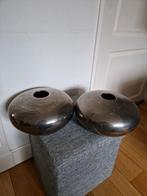 Vazen schijfvormige platte, Huis en Inrichting, Woonaccessoires | Vazen, Ophalen, Overige kleuren, Aardewerk of Porselein, Zo goed als nieuw