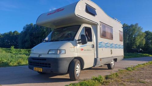 Fiat Ducato Camper (alkoof) uit 2001 met Roller Team opbouw, Auto's, Fiat, Particulier, Ducato, Achteruitrijcamera, Diesel, Euro 3