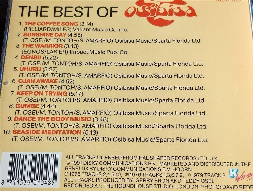 Osibisa - The Best Of Osibisa, Ophalen of Verzenden, Zo goed als nieuw