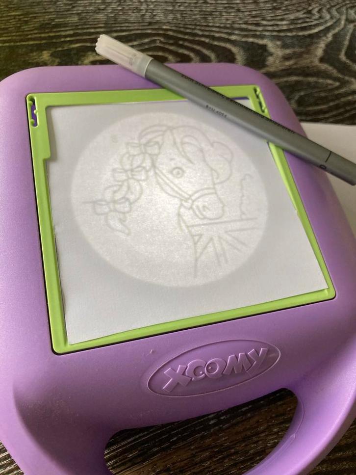 Xoomy Paarden Tekenset - Compleet en Zo Goed Als Nieuw!, Kinderen en Baby's, Speelgoed | Educatief en Creatief, Zo goed als nieuw