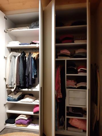 Luxe hoge (280) kledingkast Cinquanta 3 offwhite beschikbaar voor biedingen