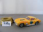 1963 chevrolet corvette corgi toys 337 1/43 lazy bones (244), Hobby en Vrije tijd, Modelauto's | 1:43, Ophalen of Verzenden, Gebruikt