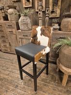 koeienhuid barkruk stoel eetkamerstoel fauteuil, Ophalen, Nieuw, Leer