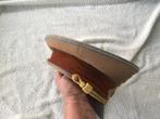 WW2 duitse visor cap. met tag, Verzamelen, Militaria | Tweede Wereldoorlog, Ophalen of Verzenden, Landmacht, Duitsland