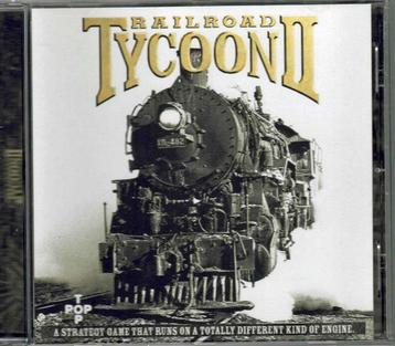 Vintage CD-rom computerspel Railroad Tycoon II uit 1998 beschikbaar voor biedingen