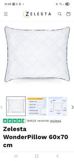 2x Zelesta WonderPillow 60x70 cm - Soft, Ophalen of Verzenden, Nieuw, Wit, Rechthoekig
