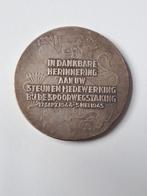 Bax penning zilver spoorwegstaking verzet wo2 1944, Verzamelen, Ophalen of Verzenden