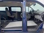 Ford Transit Custom Rolstoelbus Rolstoel Voorin 3 Persoons, Stof, Zwart, 4 cilinders, Blauw