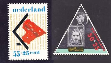 Partij kinderbedankkaarten (34 stuks) van 1972 t/m 1990 beschikbaar voor biedingen