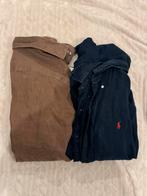 2x Luxe Linnen Overhemden (Massimo Dutti + Ralph Lauren), Ophalen of Verzenden, Zo goed als nieuw