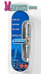 Antennekabel F-Male Quick - F-Male Quick 2 meter wit, Bandridge, Nieuw, 2 tot 5 meter, Info@marbeco.nl