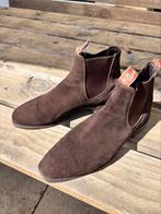 RM Williams Craftsman Boots – Suède –  maat 43,5, Kleding | Heren, Boots, Ophalen of Verzenden, Zo goed als nieuw, Bruin
