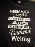Audi t-shirt, Kleding | Heren, T-shirts, Nieuw, Ophalen of Verzenden, Zwart