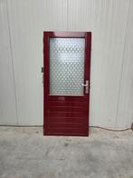 Hardhouten achterdeur merbau tuindeur buitendeur, Ophalen, 80 tot 100 cm, 200 tot 215 cm, Glas