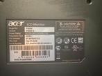 Acer P223W LCD monitor, Ophalen, Gebruikt, 60 Hz of minder