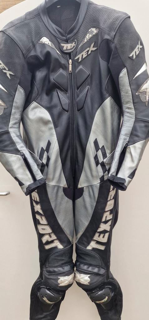 Texport geperforeerd race motor overall Maat 50, Motoren, Kleding | Motorkleding, Overall, Heren, Tweedehands, Ophalen of Verzenden
