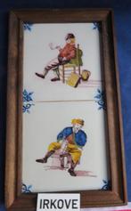 MAKKUM TEGELS * DE GENOEGEN DES LEVENS * In Lijst *, Antiek en Kunst, Verzenden