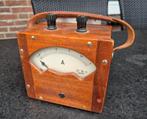 Antieke voltmeter, oude gereedschap gebruikt bij een school, Ophalen of Verzenden
