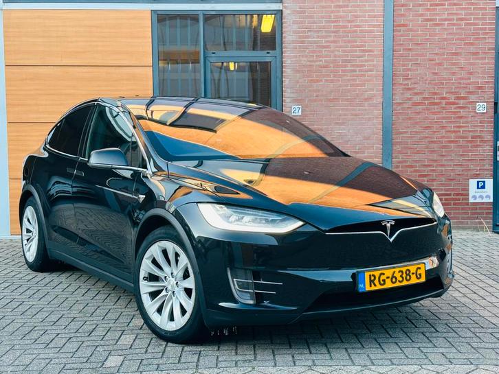 Tesla Model X Dec-2017 100D NIEUWE MOTOR + ACCU INRUIL MOG, Auto's, Tesla, Bedrijf, Model X, 360° camera, 4x4, ABS, Achteruitrijcamera