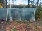 Stalen poort /dubbele poort of 2 losse!  nog netjes, Tuin en Terras, Tuinhekken en Hekwerk, Ophalen of Verzenden, Zo goed als nieuw