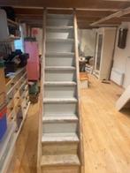 oude grenen trap uit 1906, Doe-het-zelf en Verbouw, Ladders en Trappen, Ophalen, Gebruikt, Trap, 2 tot 4 meter