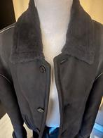 Zwarte / lammy coat - Maat L/XL, Ophalen, Gedragen, Maat 52/54 (L), Zwart