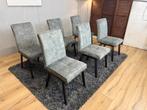 GRATIS LEVERING “De Bommel - Jaxx” Velvet Eetkamerstoel, Huis en Inrichting, Stoelen, Ophalen of Verzenden, Zo goed als nieuw
