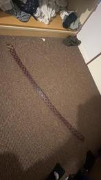 Louis Vuitton Riem Bruin Leder, Echt leder, 90 tot 100 cm, Heupriem, Ophalen of Verzenden