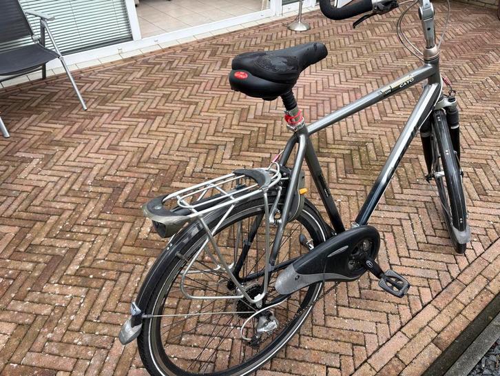 Gazelle Cayo - Goede stadsfiets, Fietsen en Brommers, Fietsen | Heren | Herenfietsen, Gebruikt, Gazelle, 57 tot 61 cm, Versnellingen