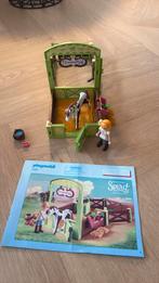 Playmobil Spirit Abigail en Boomerang met paardenbox 9480, Ophalen of Verzenden, Zo goed als nieuw