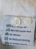 PME Legend linnen blouse/overhemd (L) gewassen en gestreken, Wit, Pall Mall PME Legend, Ophalen of Verzenden, Zo goed als nieuw