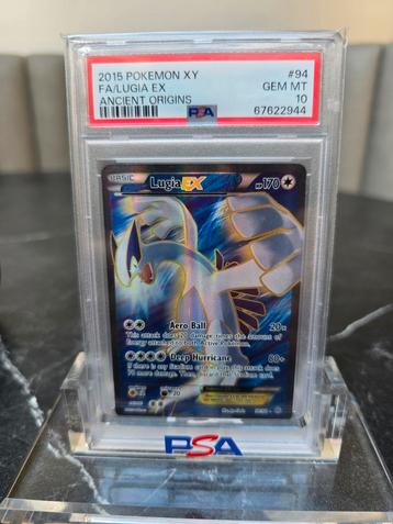 2015 FA/Lugia EX #94 Ancient Origins PSA 10 beschikbaar voor biedingen
