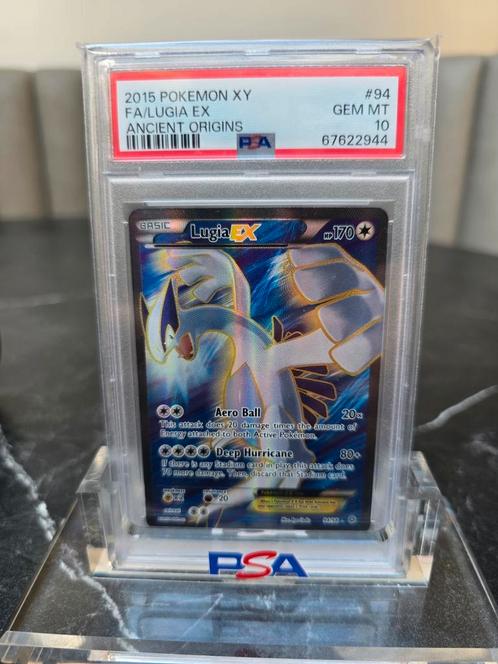 2015 FA/Lugia EX #94 Ancient Origins PSA 10, Hobby en Vrije tijd, Verzamelkaartspellen | Pokémon, Zo goed als nieuw, Losse kaart